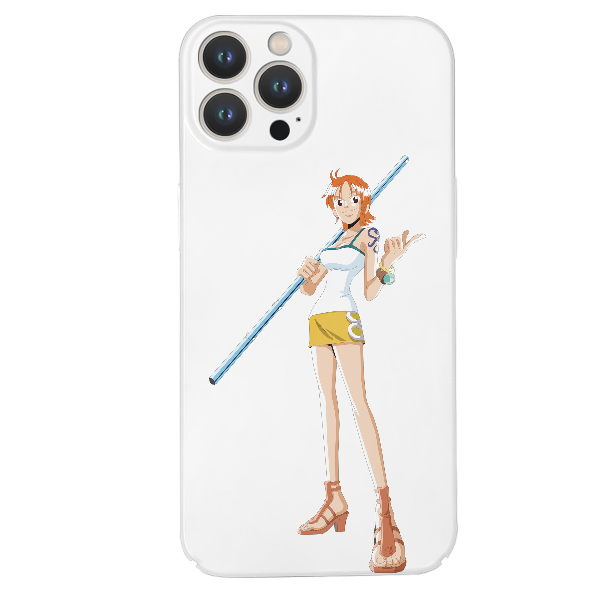 （画像用） ワンピース ナミ ONE PIECE Nami 【iPhone 14シリーズ対応】ハードケース